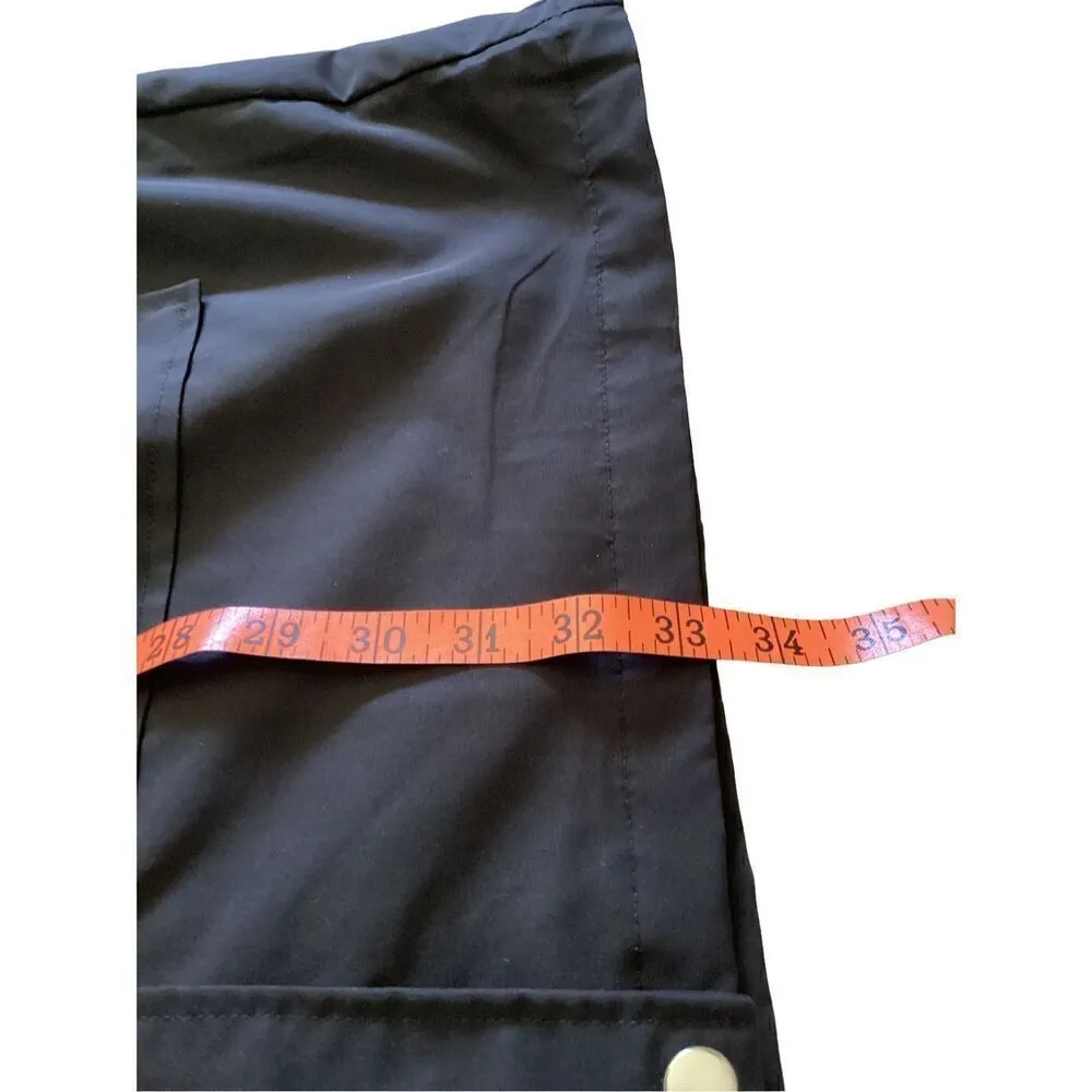 BBX Lephsnt Lightweight Rain Jacket Yoga Sporty Athletic Windbreaker Black Size XL - Image 10