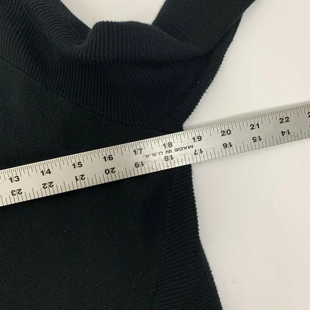 CO By Cotton On Solid Black Womens Sweater - Image 5