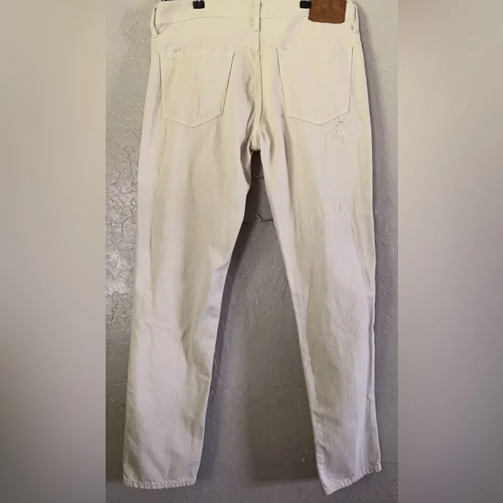 Ralph Lauren Polo Wm’s Jeans 28 Distressed Astor Slim Patchwork Boyfriend Cut - Image 14