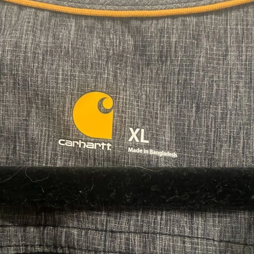 ✨HP✨Carhartt Women's Multi-Pocket V-Neck Medical Scrub Grey Sz XL Top✨ - Image 5