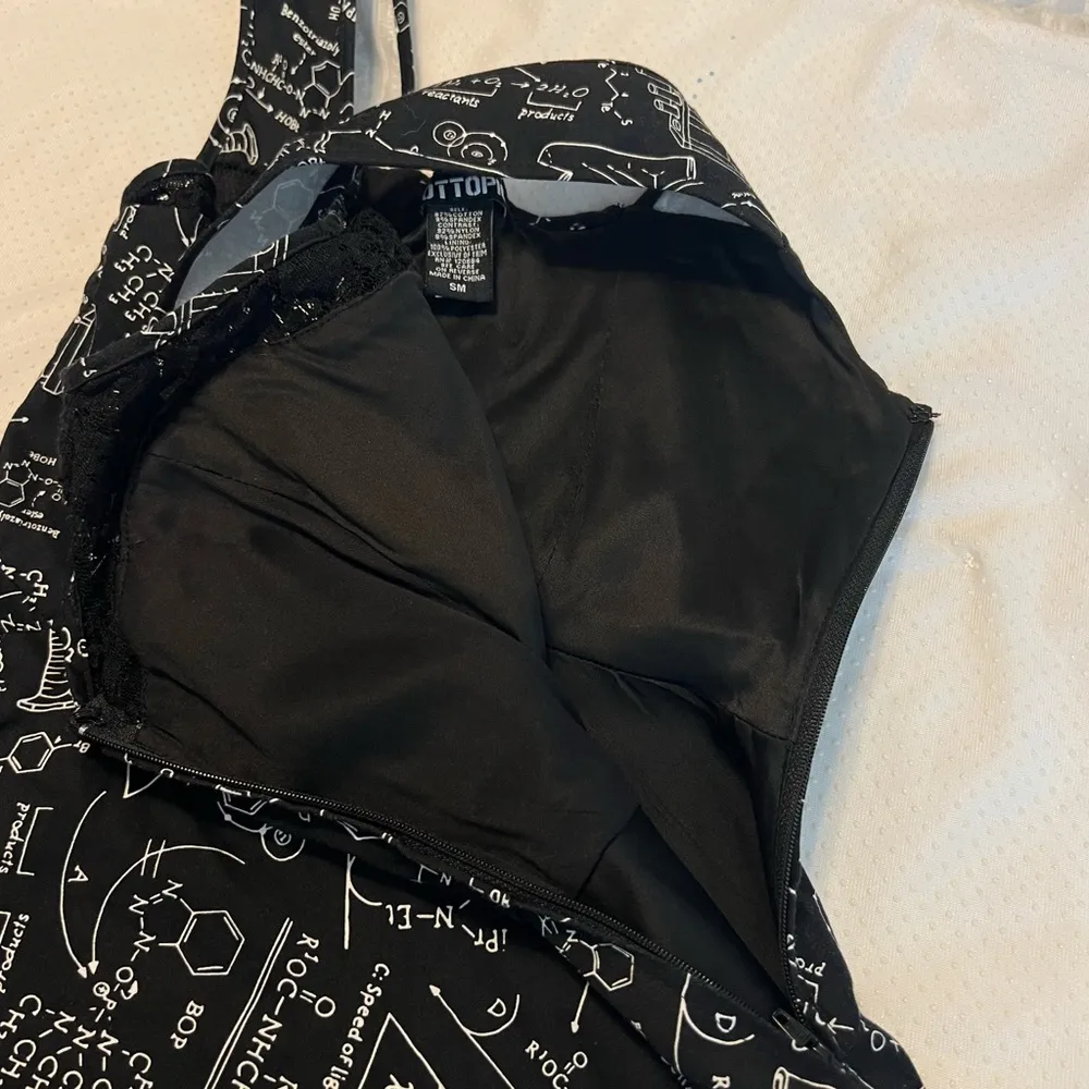 Hot Topic Science Chemistry Fit and Flare Dress Woman’s size Small Lace Up Back - Image 8