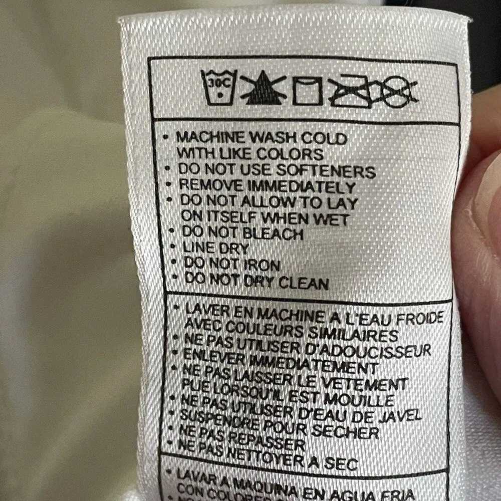 Nike Ladies Fit Dry white Training Tank Top size M - Image 5