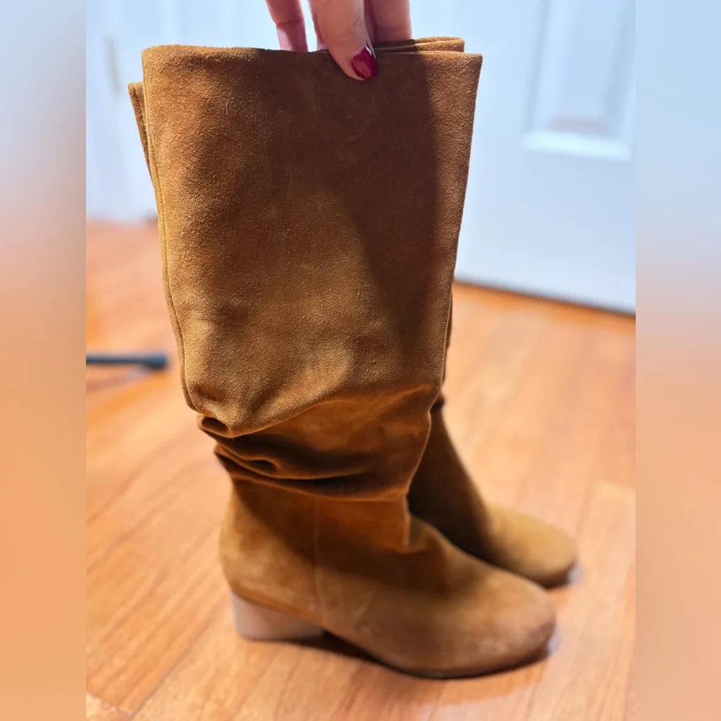 Antelope NO‎ 7 Tan Suede Boots Size 37 US 6 New Without Box - Image 4