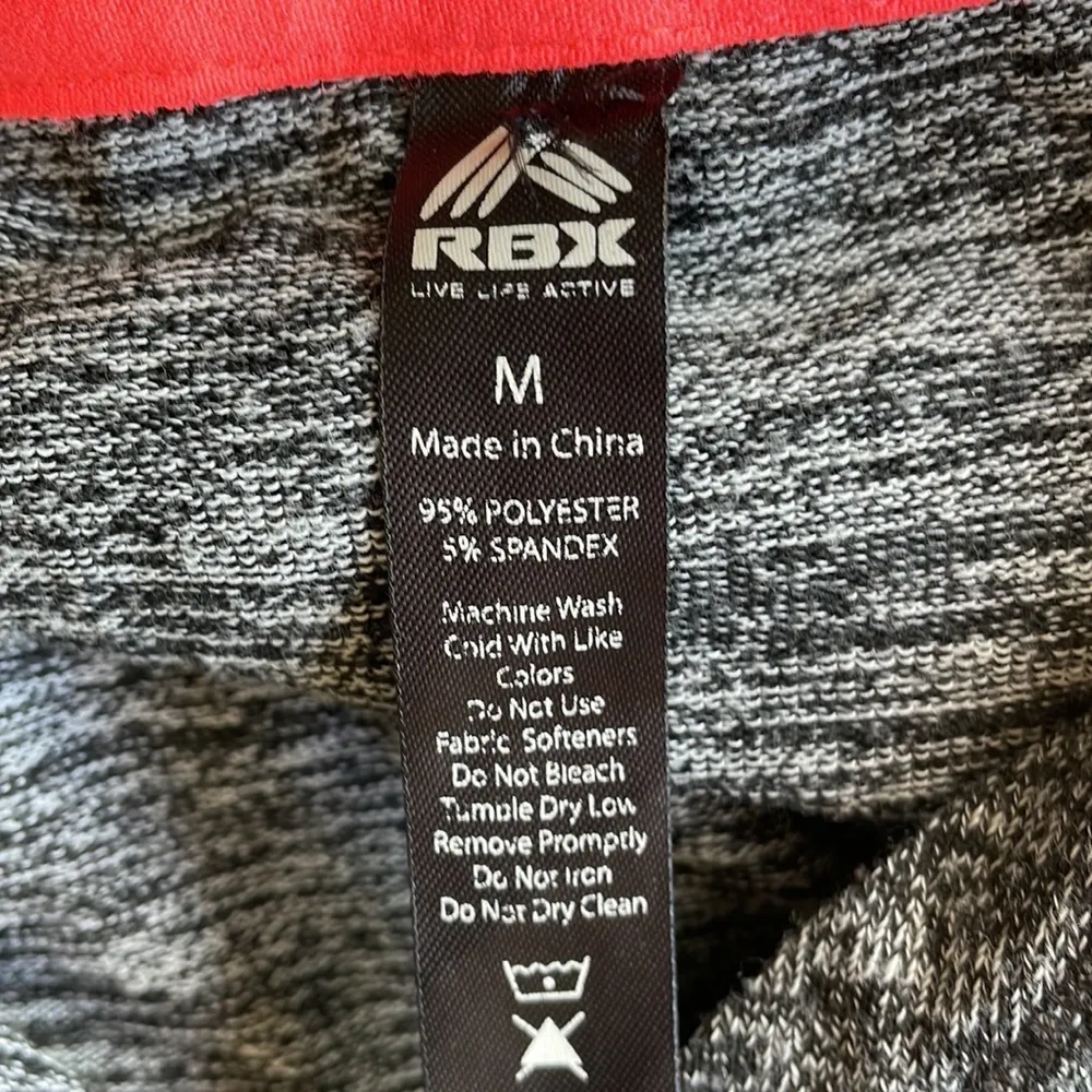 RBX Black Marled Hoodie Size M - Image 5