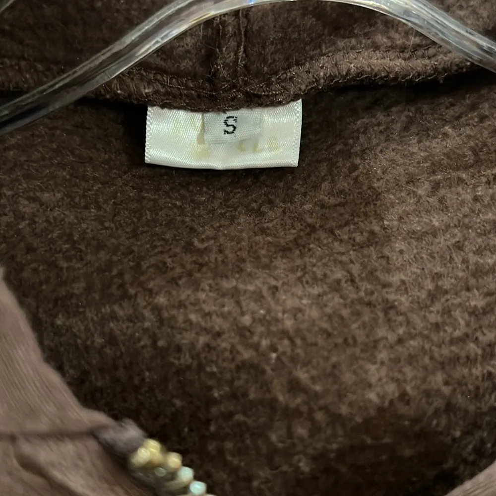 Aurelle Brown Hooded Sweatshirt - Image 7