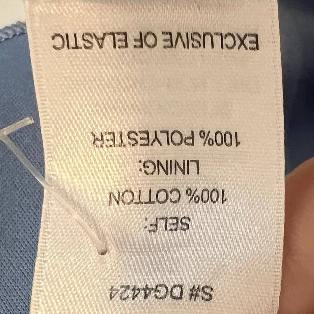 Slate & Willow Blue Eyelet Midi Dress - Image 9