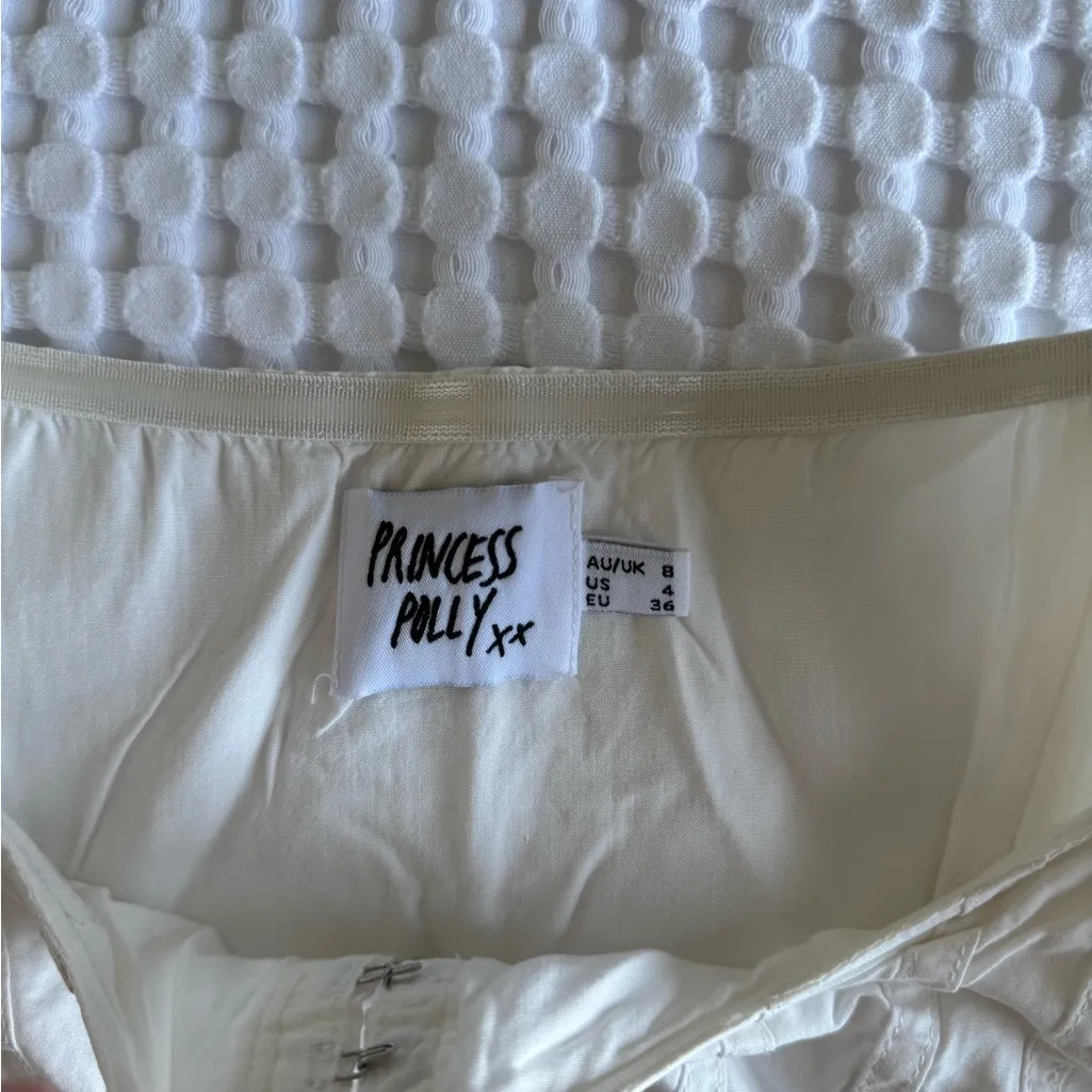 Princess Polly  Cream Corset - Image 3