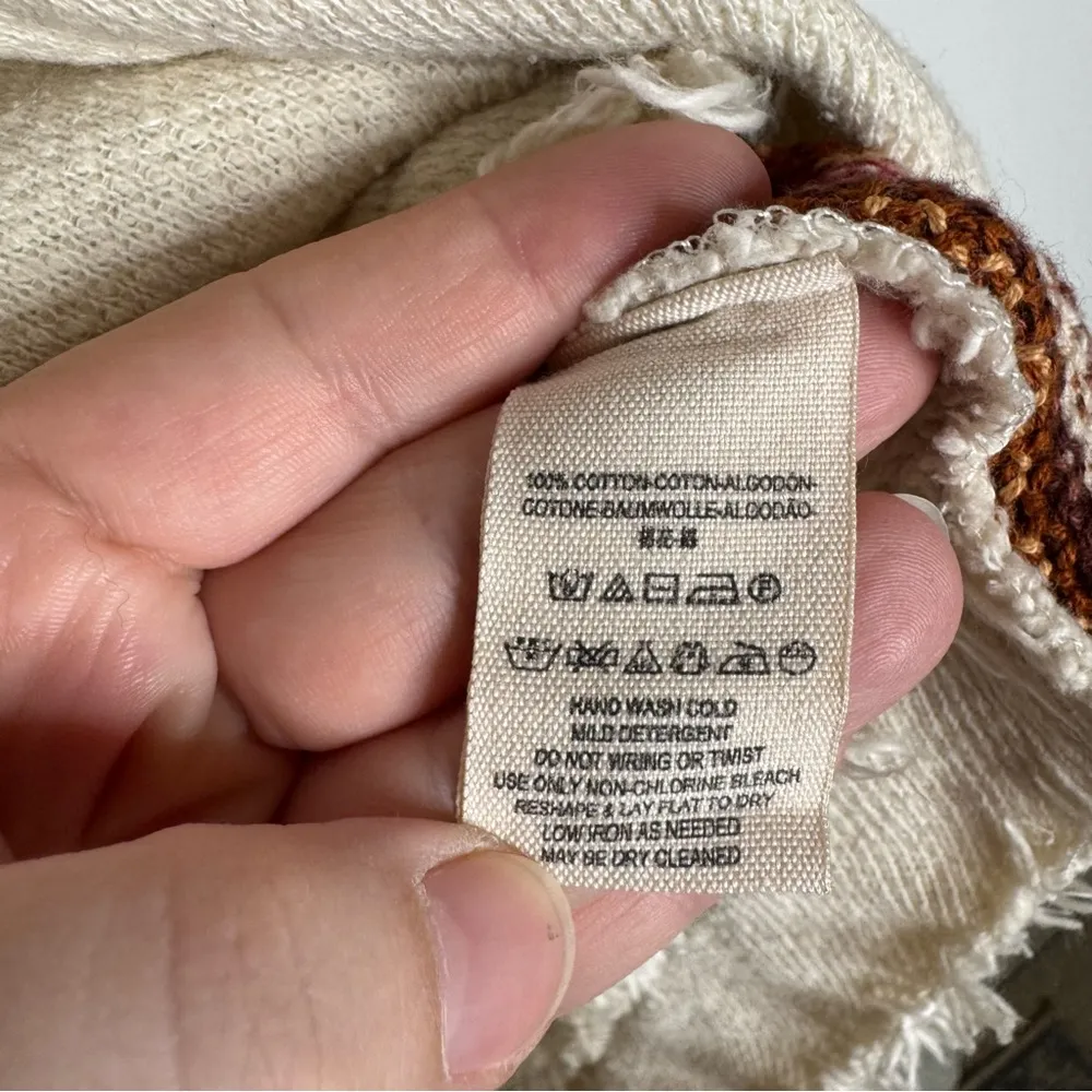 Free People Trudy Pullover Oversized Top Size Small - Image 6