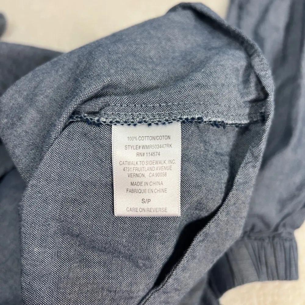 RO &  DE cut out denim blouse - Image 7