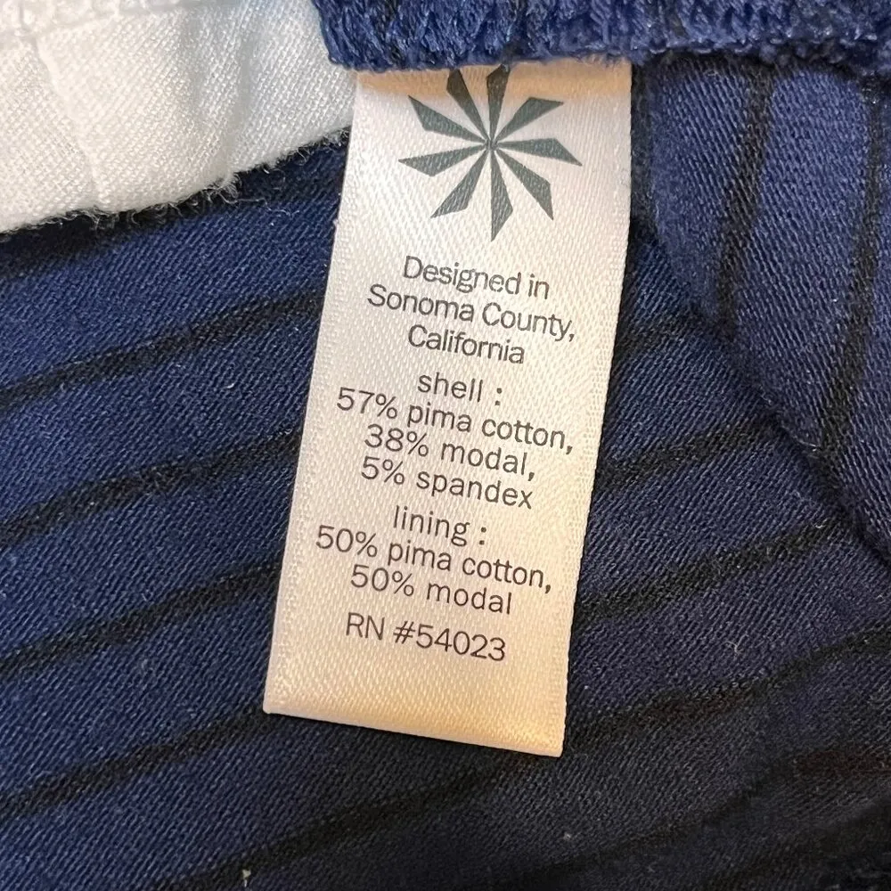 Athleta Sunkissed Midi Dress Blue White Ombre Size S Stretchy Tank Dress Casual - Image 12