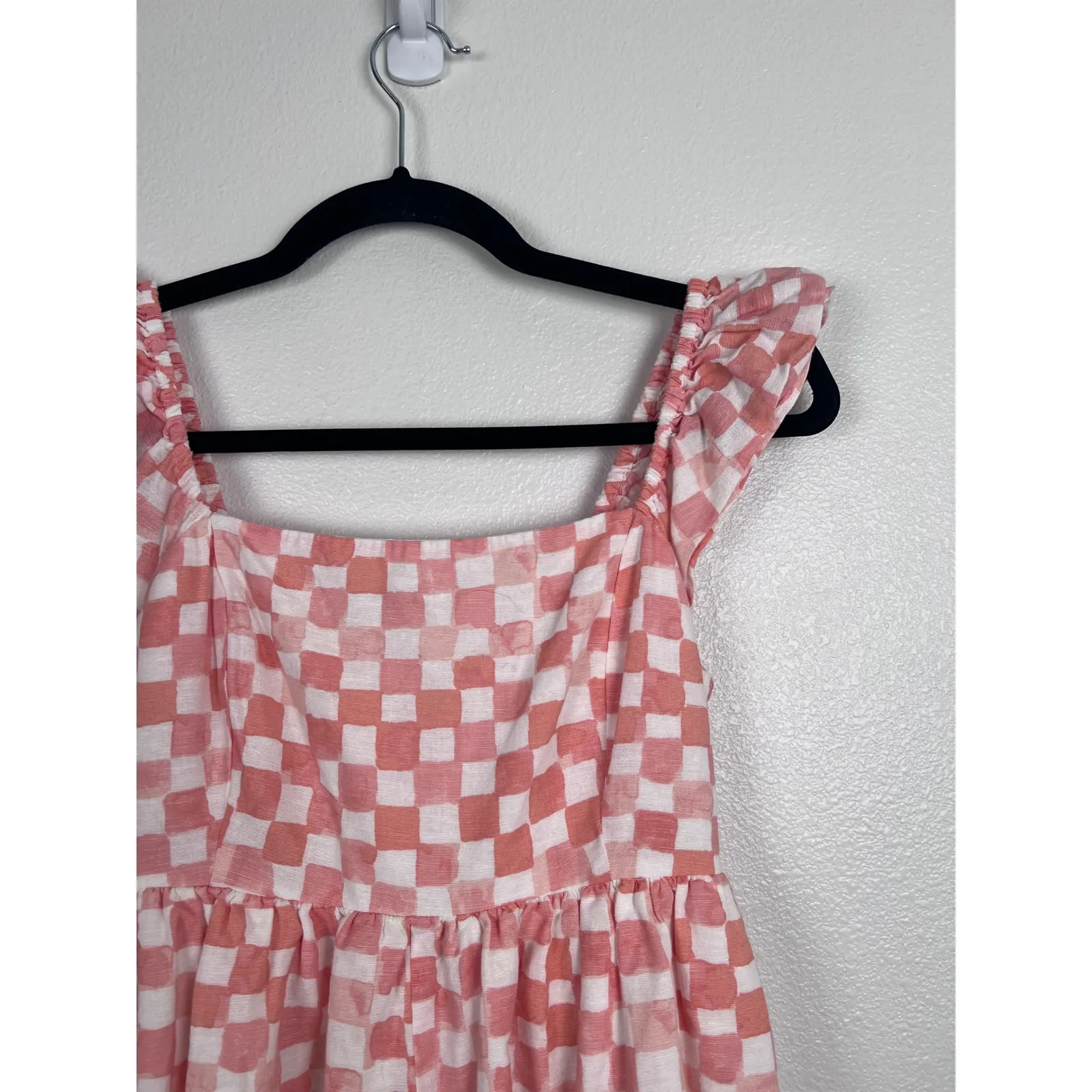 American Eagle Women's‎ Checkered Romper Sz S - Image 2