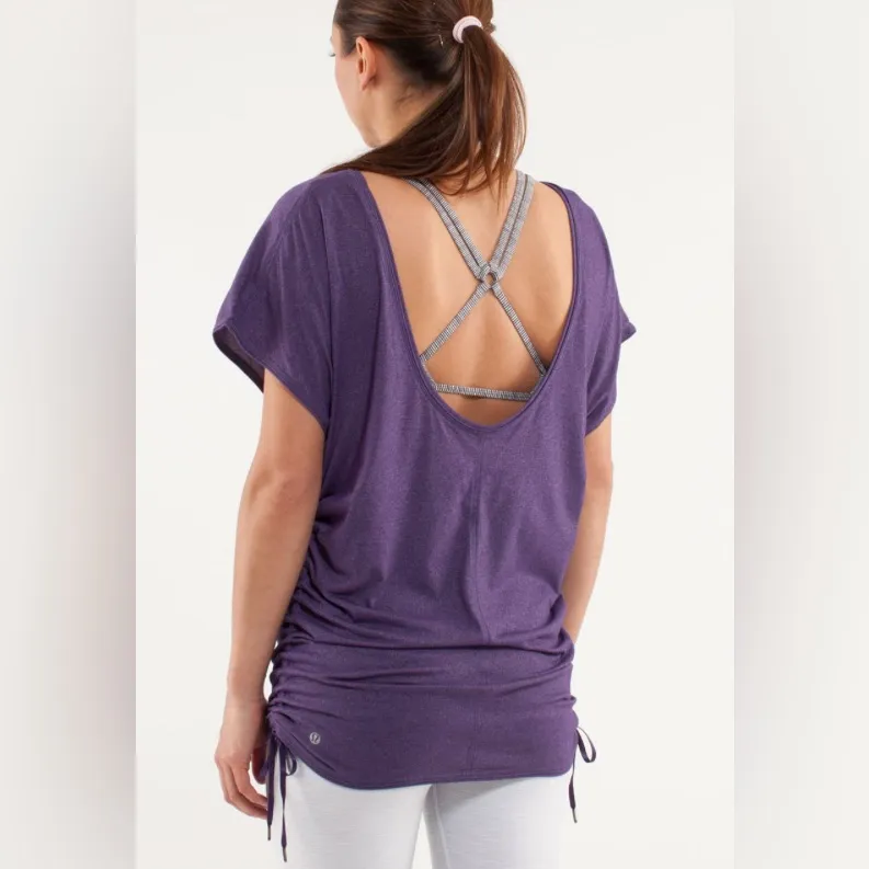 Lululemon Power Class Tee in Concord Grape - Image 2