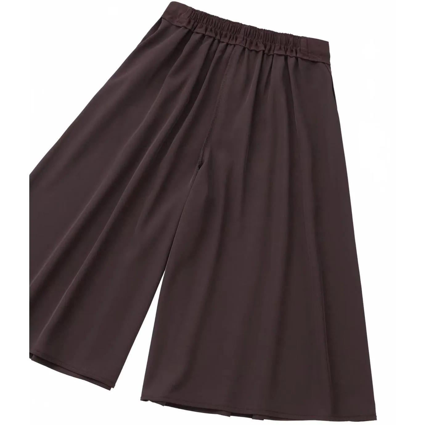 Uniqlo GU Draped Culottes NWT Dark Brown Large - Image 6