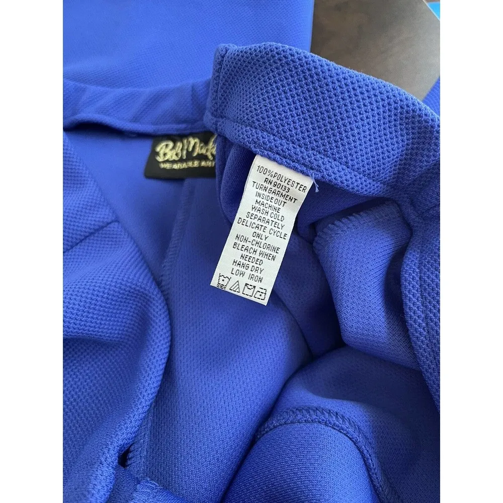 Bob Mackie Blue Textured Pull On Cropped Trouser Pants Women’s Size XL - Image 6