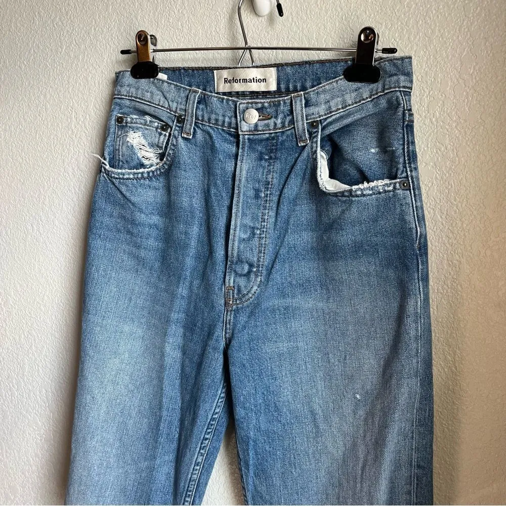 Reformation Teigen Jean in Catu - Image 5