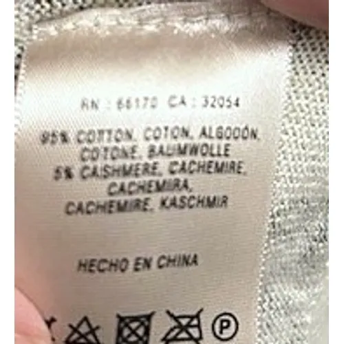 Charlie & Robin Anthropoloie Cardigan M Cream Jewel &‎ Key Soft Neutral Preppy Green Size M - Image 9