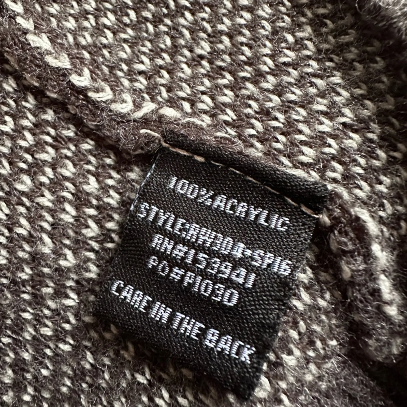 Misia Grey Check Plaid Fall Cardigan Sweater Longline Pockets Academia Fall Gray Size M - Image 7