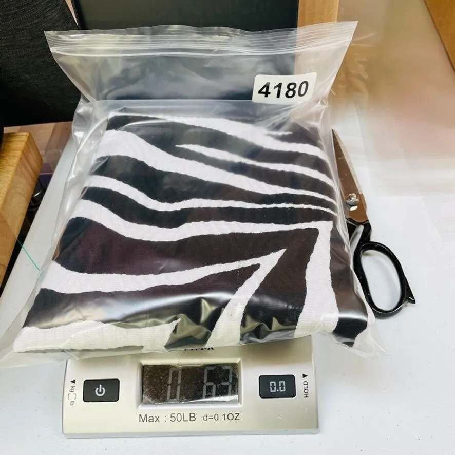 Talbots Skirt Womens 4 Petite Black White Zebra Animal Print Lined Zip Back‎ - Image 7