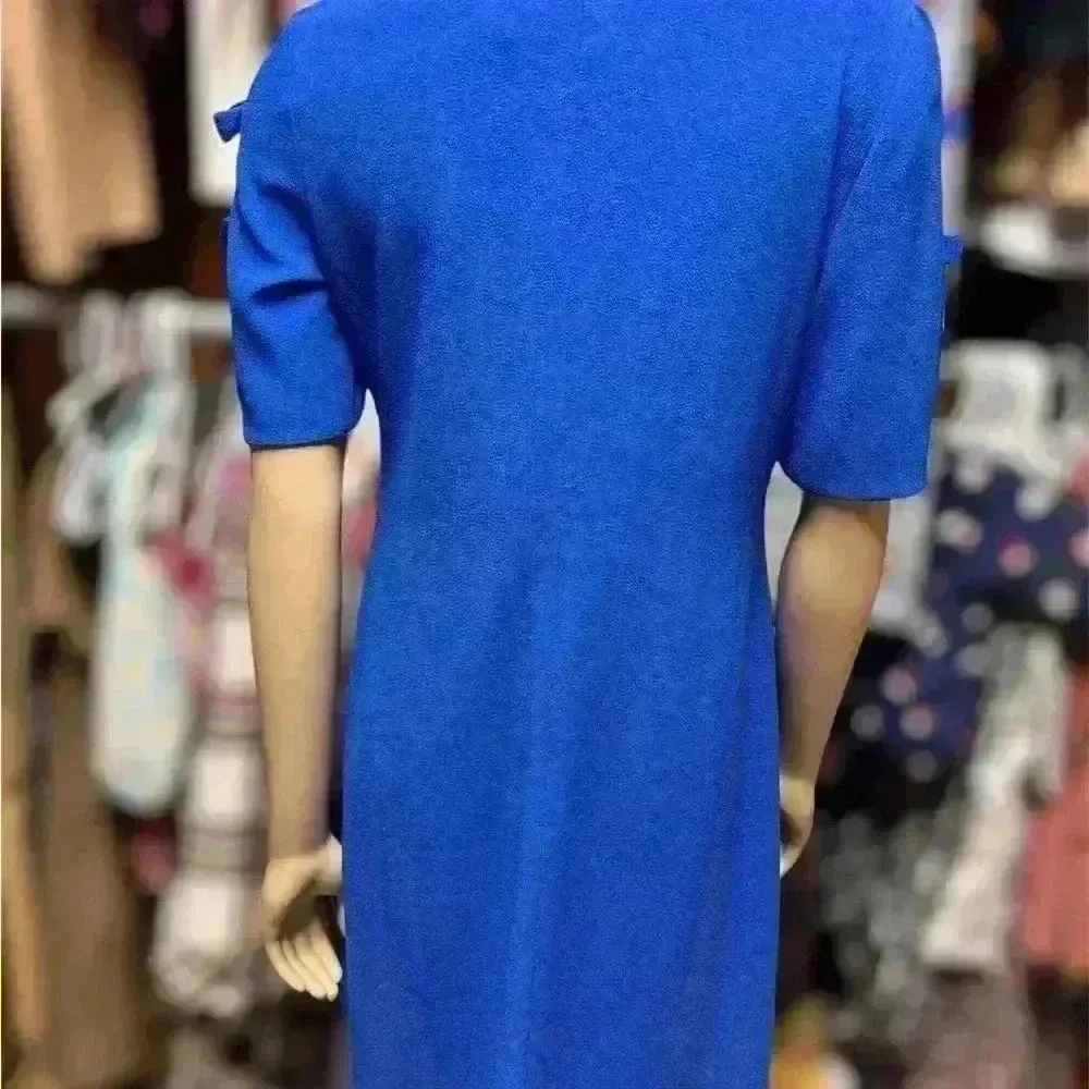 Vince Camuto  cobalt blue mini dress business casual/office size 6 - Image 7