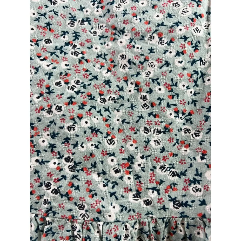 Universal Thread Women's Sleeveless Floral Ruffled Top - Image 3