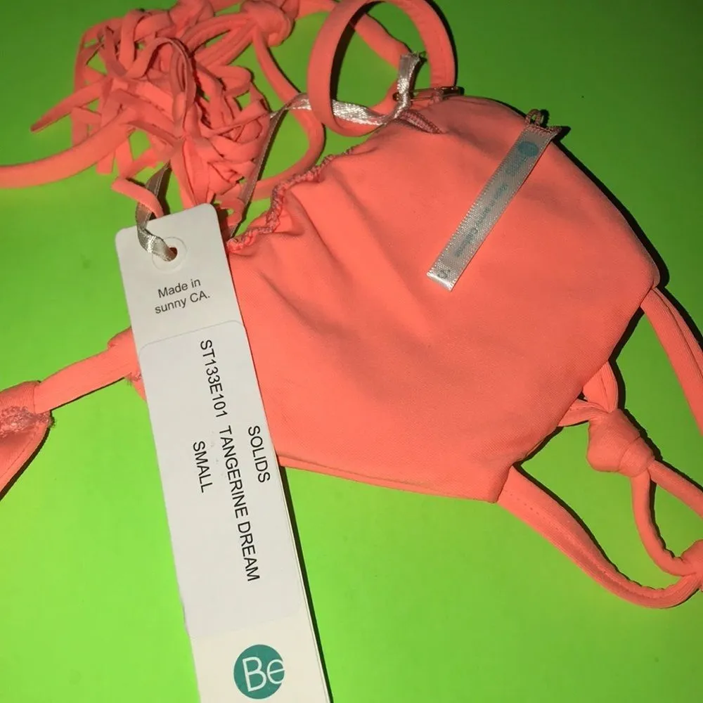 Bettinis Triangle Bikini Top‎ With Fringe nwt - Image 7