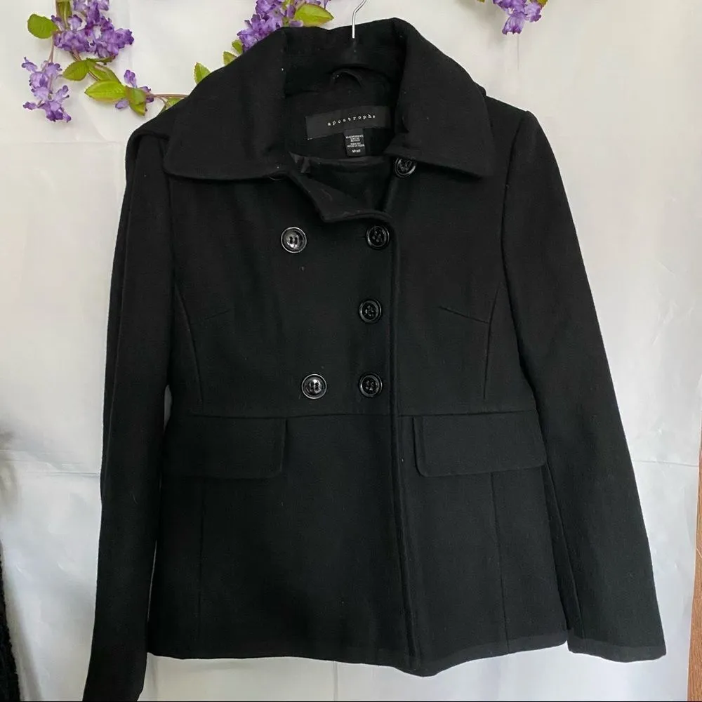 Apostrophe Peacoat / Double Breasted Woman's - Image 6