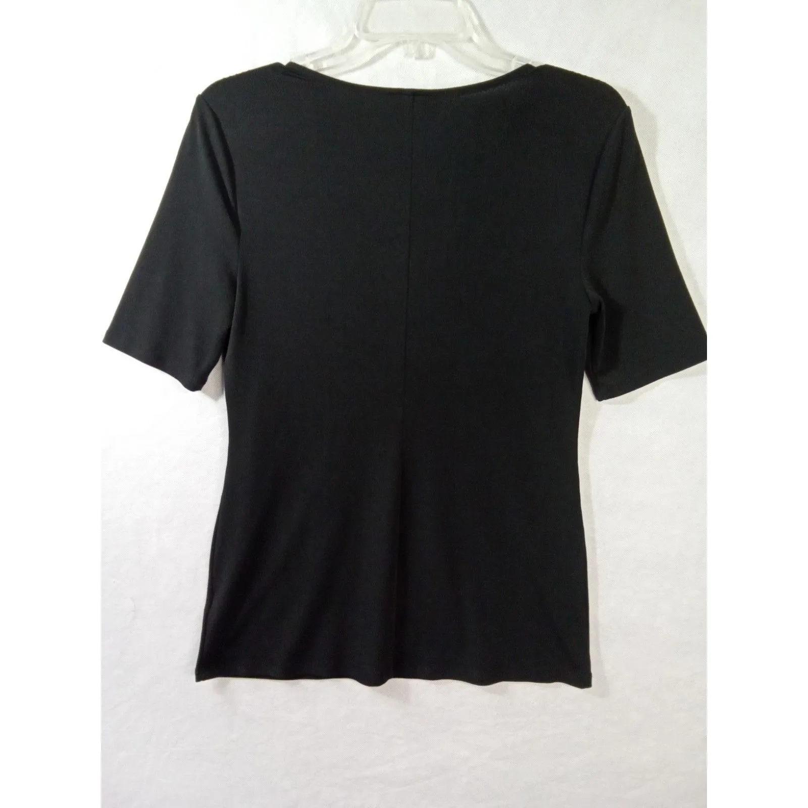 Bold Elements Cut To Curve Black Short‎ Sleeve Womens Medium - Image 8