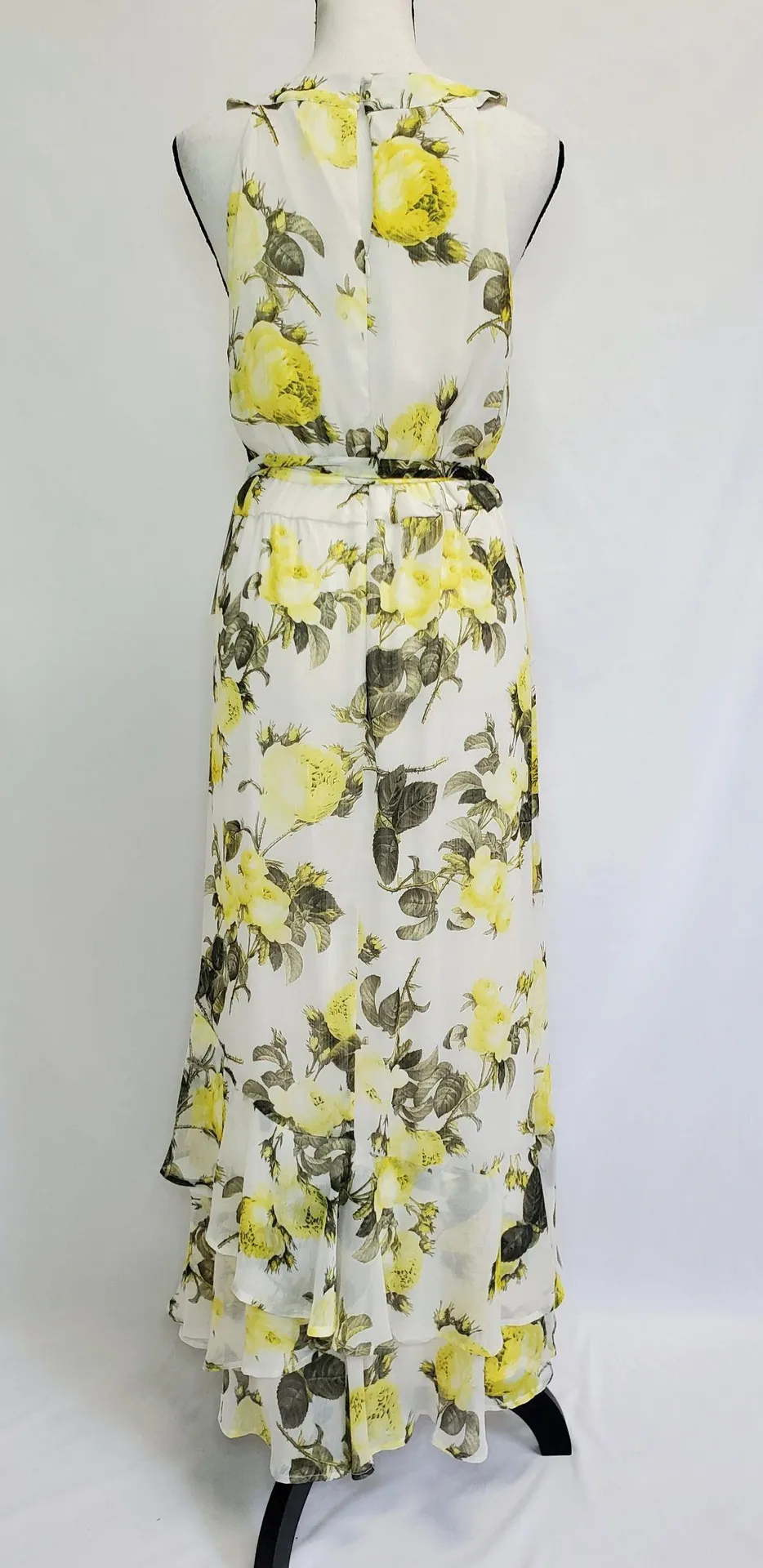 NWT Chiffon Belted Dress - Image 2