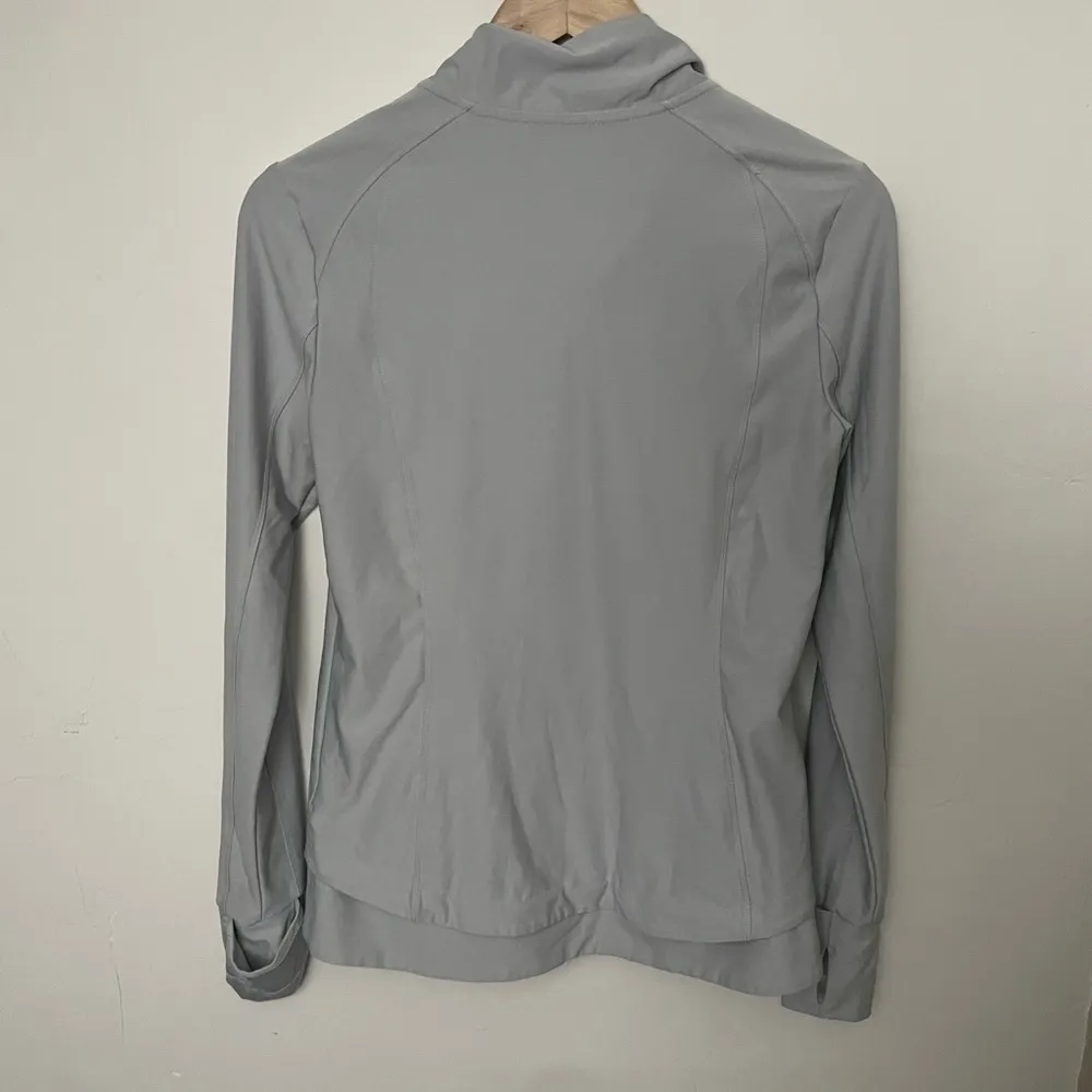 Mondetta Long Sleeve Gray Weatherproof Zip Up Jacket - Image 2