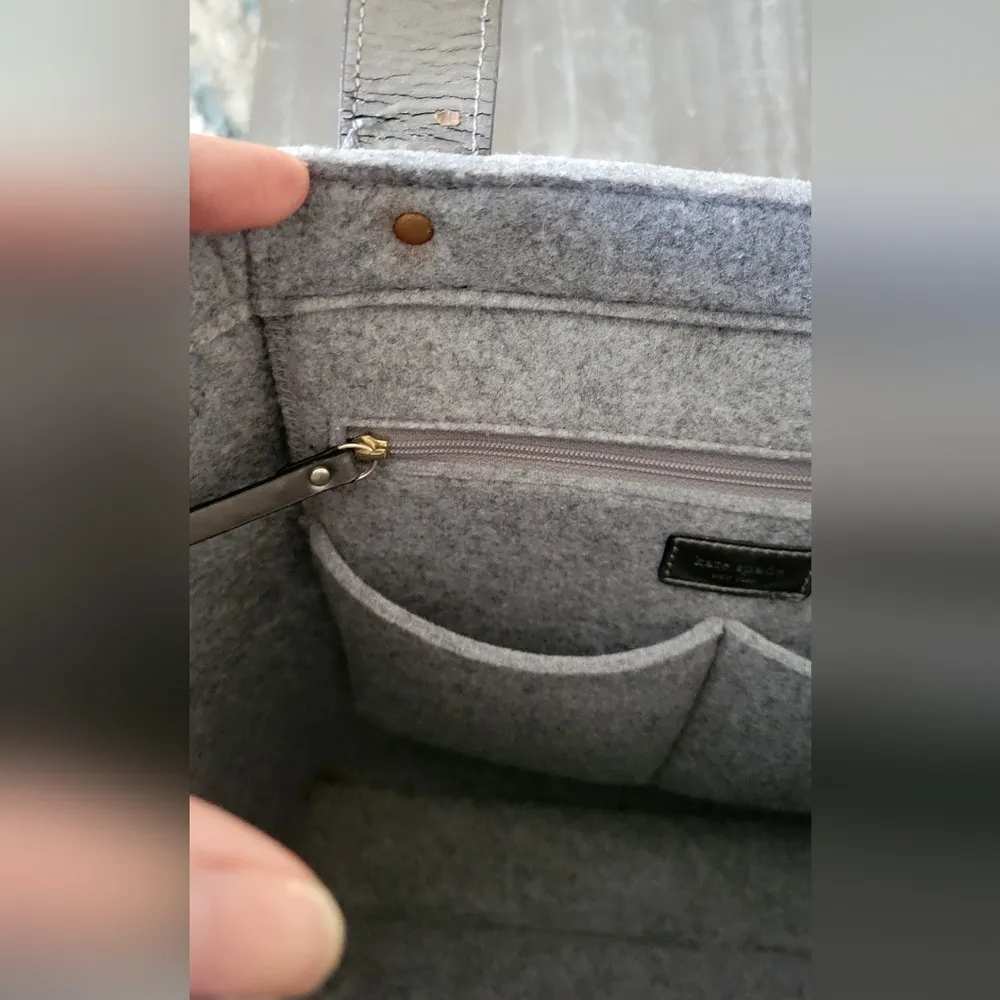 Kate Spade Flannel Tote - Image 11