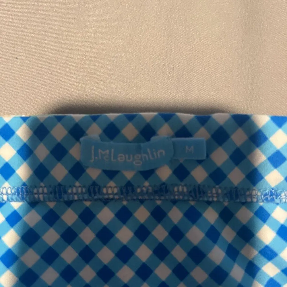 J. McLaughlin Paisley Floral Print Skirt M Coastal Cowgirl Whimsical Preppy - Image 10