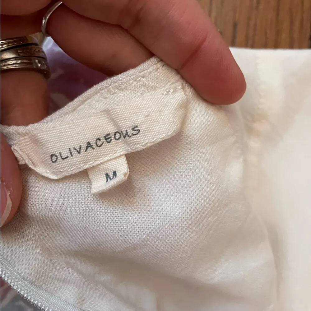 Olivaceous Maxi Floral High Slit Prairie Cottage Core Skirt - Size Medium - Image 6