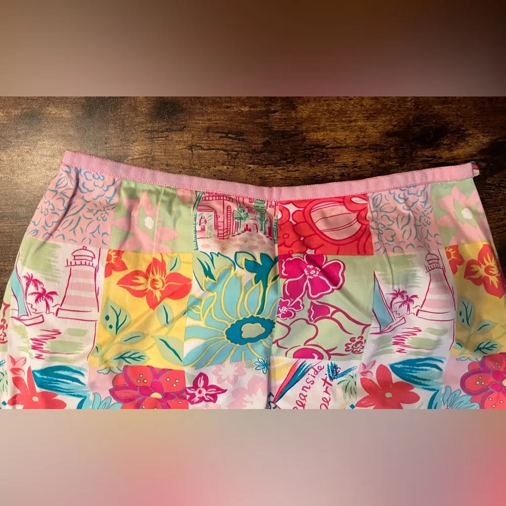 Island Republic | petite, womens tropical print skirt. Size: 6P - Image 3