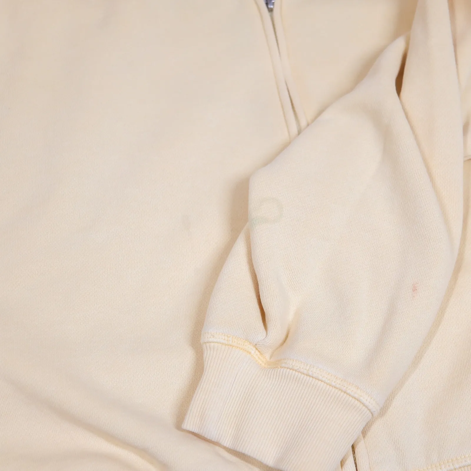 PINK Victoria's Secret Yellow Ivy Fleece Full Zip Sweatshirt Campus Women's M - Image 15