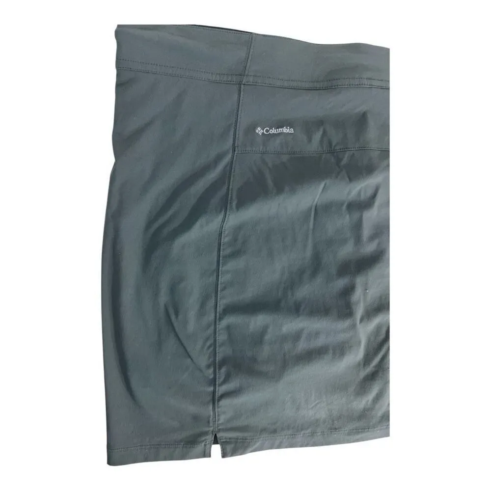 Columbia Omni-Shield Skort Skirt with Shorts Plus Size 16 Gray Outdoor Hiking - Image 6