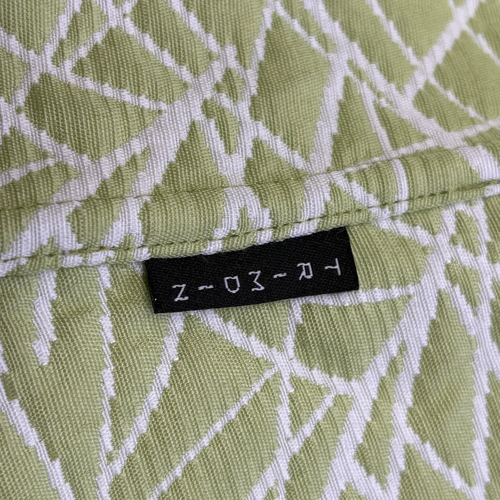 Trimdin Women's Quilted Ruffle Jacket Lightweight Open Front Spring Green Size M Size M - Image 6