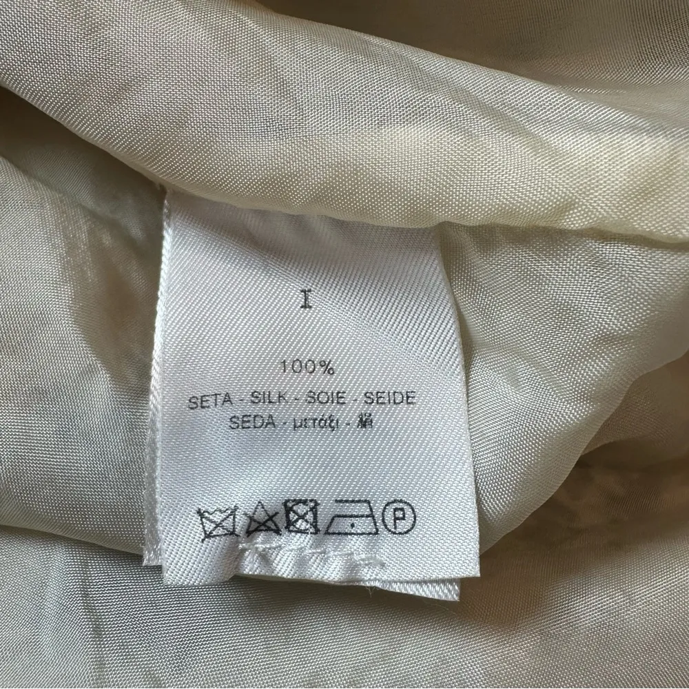 Forte Forte Le Sete Ritrovate 100% silk skirt women’s size small made in Italy Tan - Image 9