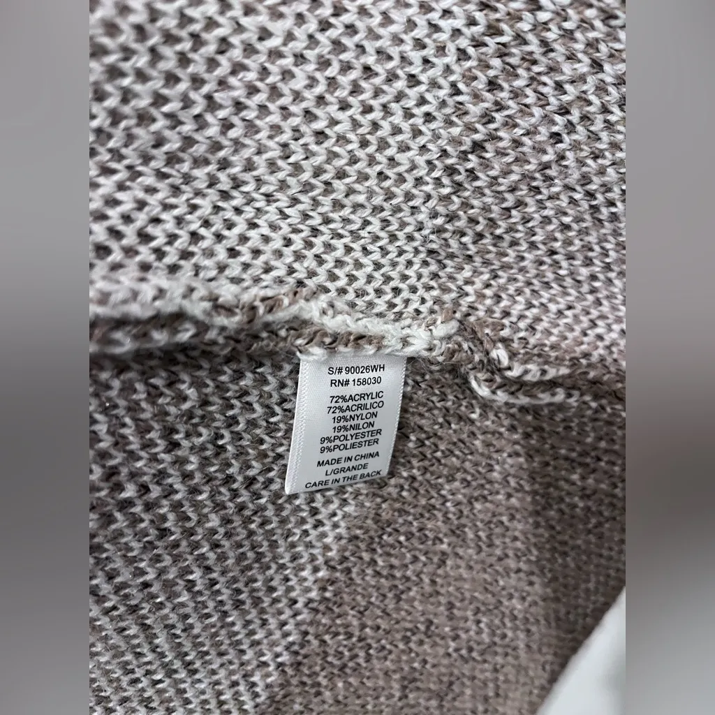 Love Tree Brown and White Plaid Vest - Image 4