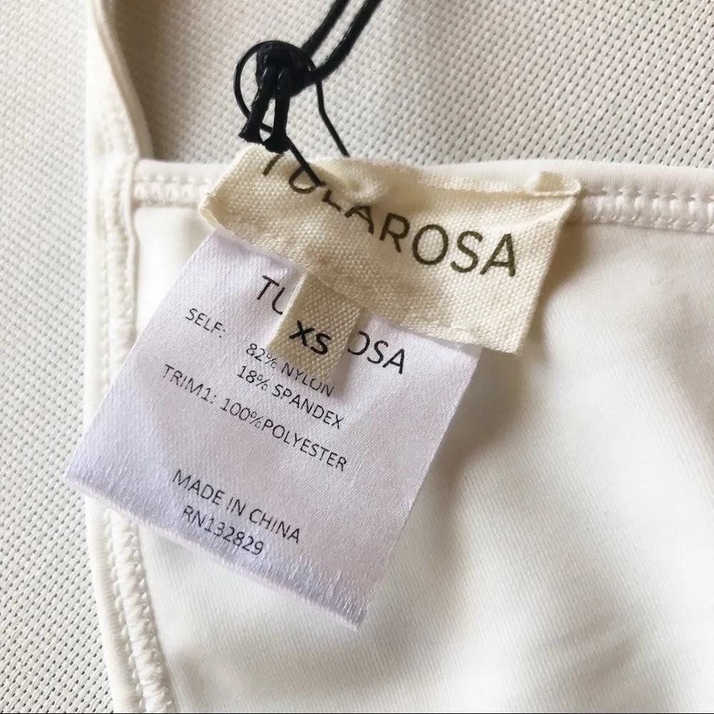 Tularosa  Triangle Cut String Bikini Top - Image 8