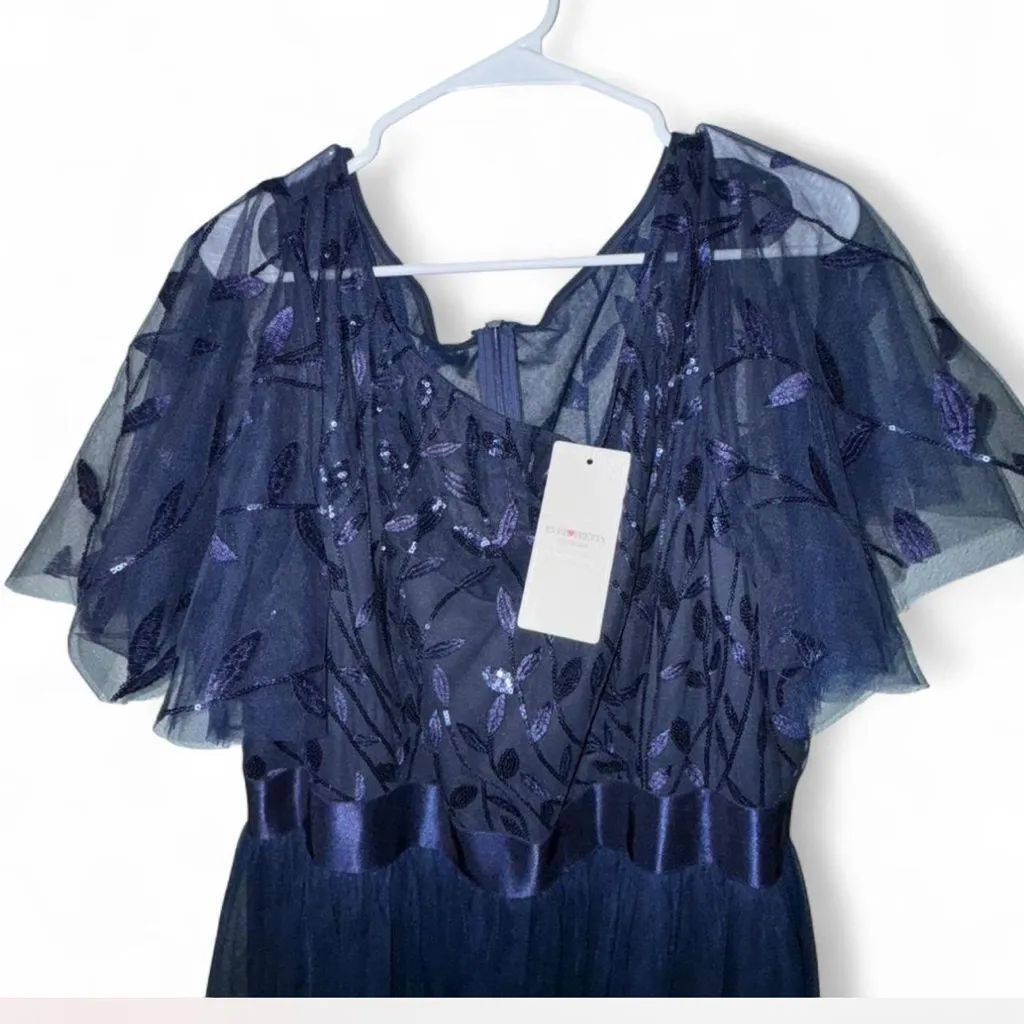 Ever-Pretty Navy Blue Formal Maxi Dress – Size 3XL – NWT - Image 3