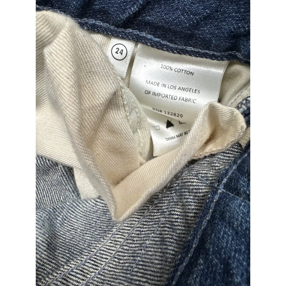 GRLFRND - The Bella Boyfriend Jeans in Light Wash Blue - Image 5