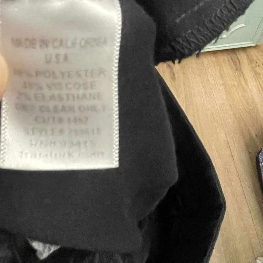 Trina Turk Black Size 8 Double Button Slacks Pants Dress Casual Career Office - Image 6