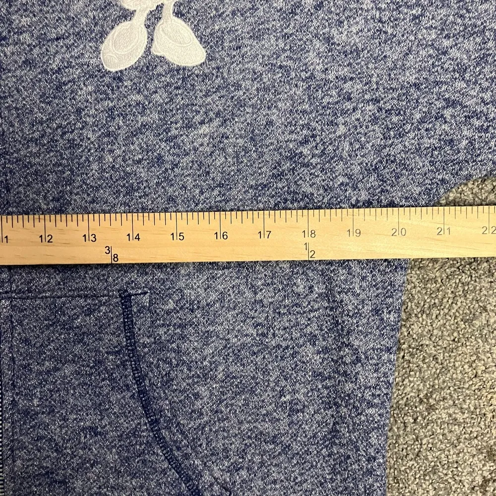 Disney Parks Original Minnie Mouse Blue Zip Up Jacket Size Medium - Image 6