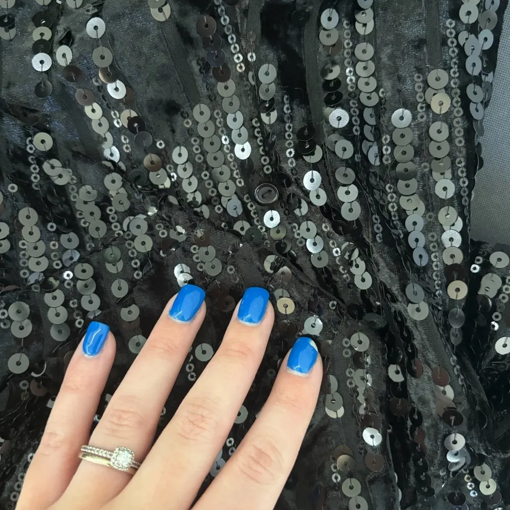 ASTR The Label Paris Sequin Wrap Mini Dress - Image 7