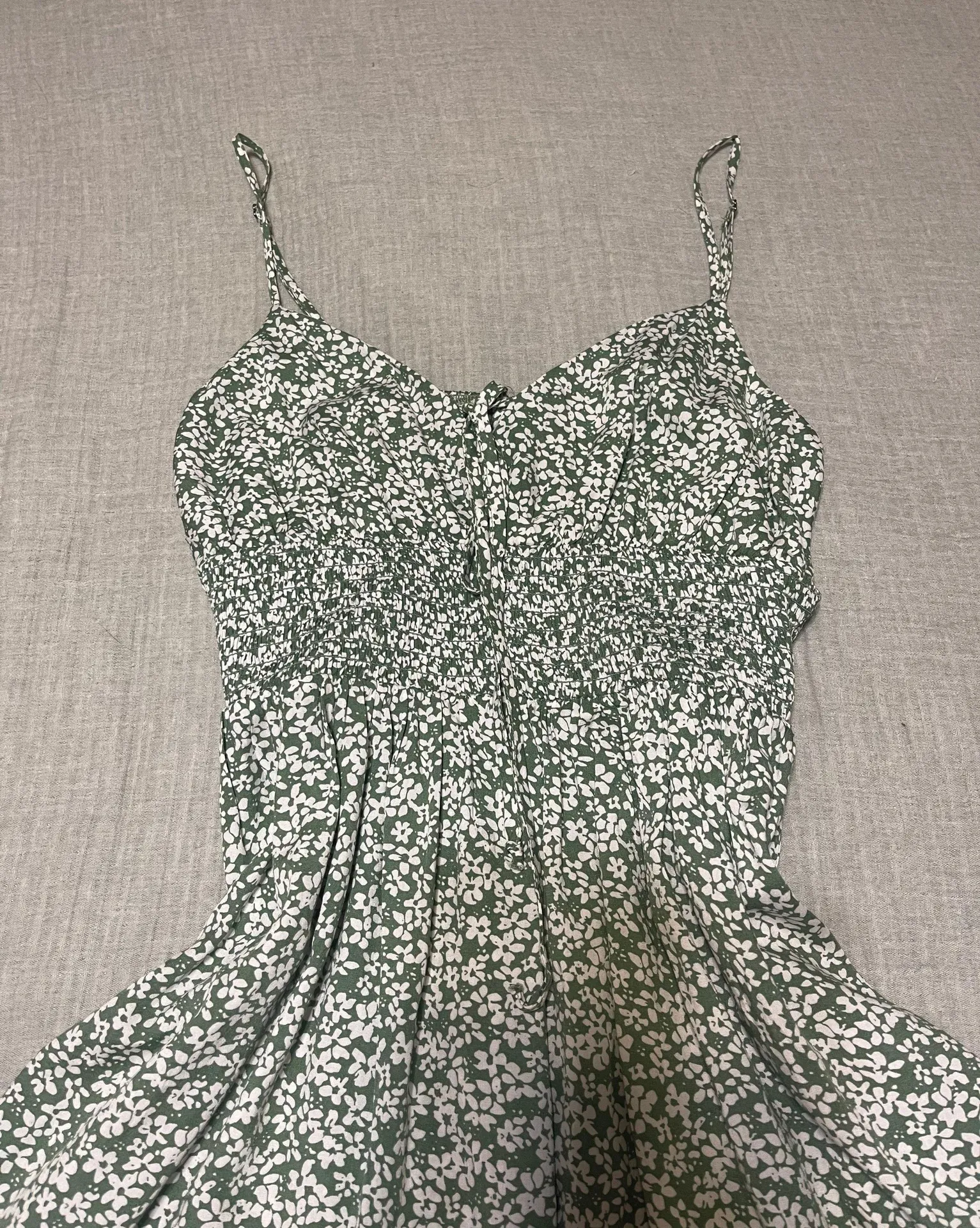 PacSun Sage Green Mini Dress - Image 5