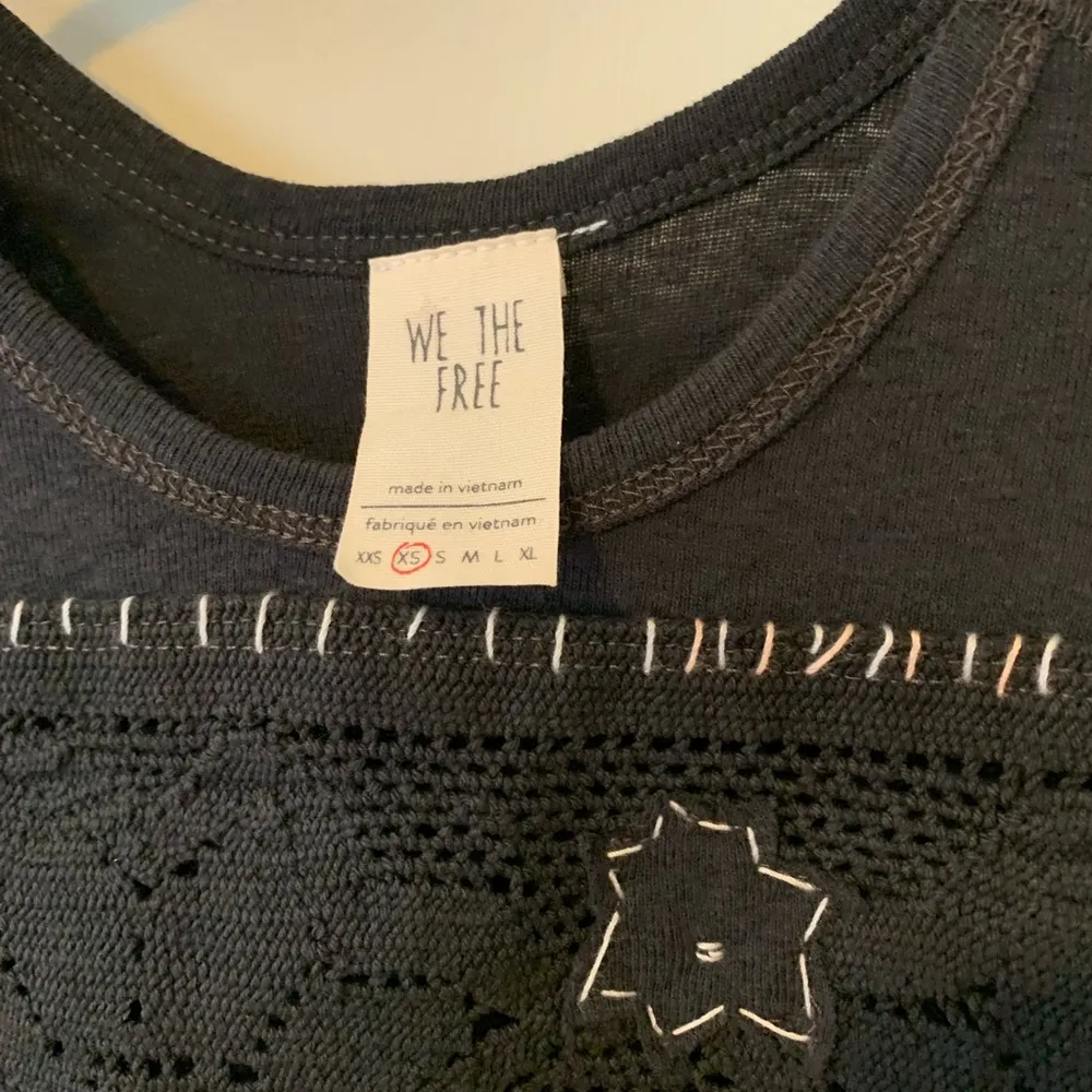 Free People Tank XS (dark grey) - Image 3