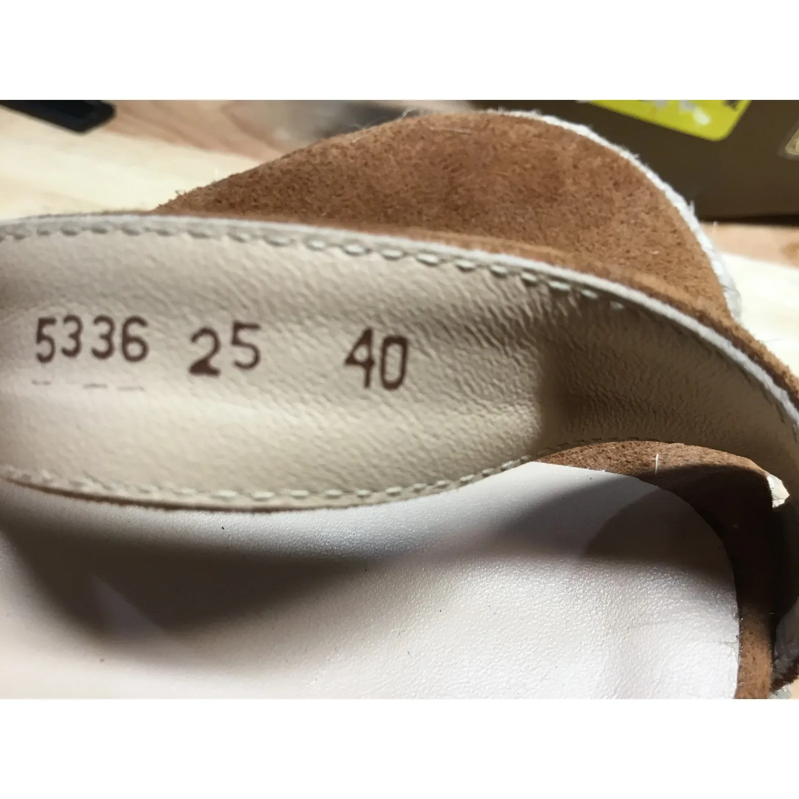 L'Agence Espadrille Wedge Sandals Women's 9.5 Brown Suede Ankle Strap Platform - Image 7