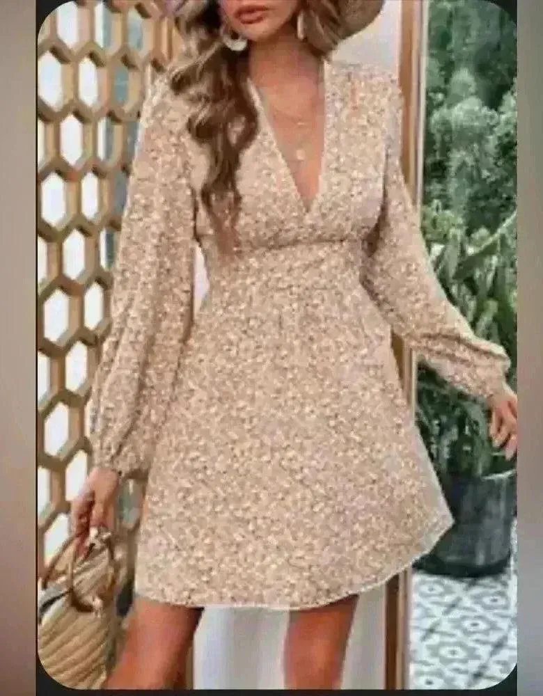 🤎🧡Women’s dress size small beautiful look very soft - Image 7