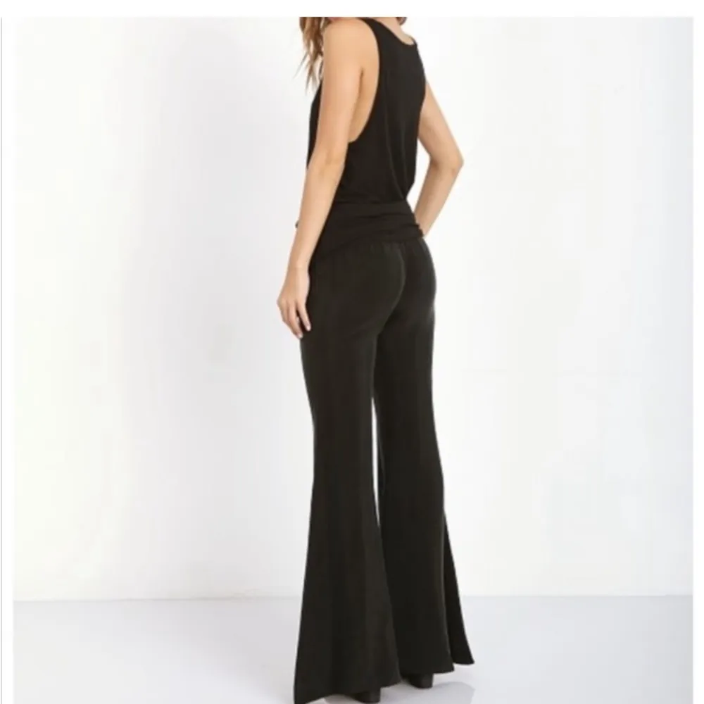 Flynn Skye Printed Pant Elastic Waist Wide Leg Flare Boho - Image 14