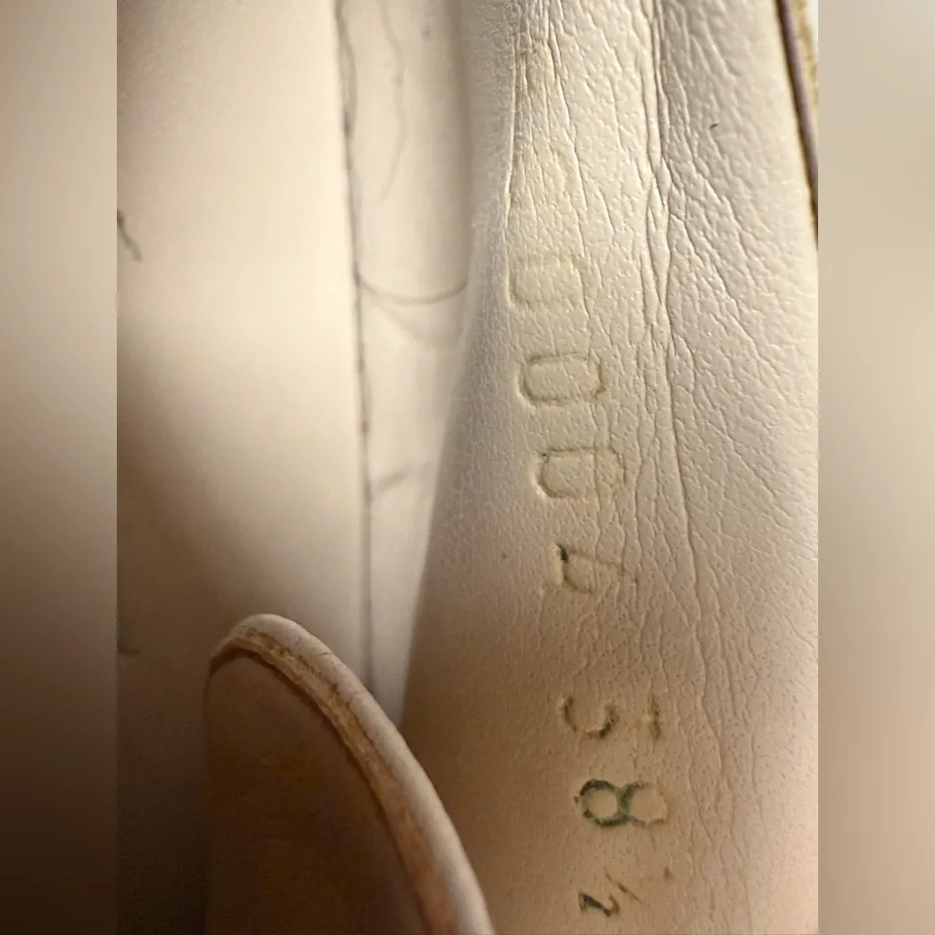 Stella McCartney Elyse Platform Shoes Cream Beige 38.5 - Image 11